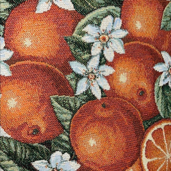 Large Orange Decorative Pillow Set - Picture 6 of 7